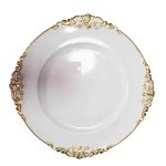 Antique Reef Gold Charger Plate