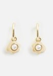 Alessia Disk And Pearl Earring - Gold
