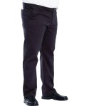 Mens Twill Chino Trouser - 60 Black