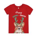 Younger Girl Christmas Tee