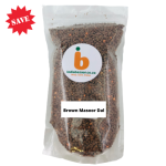 Ib Whole Brown Lentils 1KG - Brown Masoor Sabut Masoor Budget Friendly High Protein & Hearty Perfect For Soups Curries