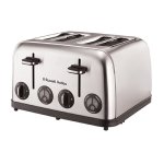 Russell Hobbs 1750W 4-SLICE Toaster Stainless Steel