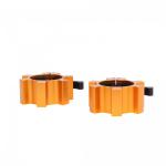 Pair Of Olympic Quick Release Collars Gold 50 51 Mm