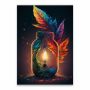 Colourful Jar Decorative Poster - A1
