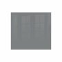 Parrot Metallic Silver Hob Splashback - 598 X 650 X 6MM