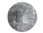 Bk Carpets & Rugs - Modern Round Area Rug 2M X 2M - Grey & Dark Grey