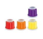 120ML Multi-colour Dome Shaped Jelly Moulds With LIDSIB-197 Jelly Molds