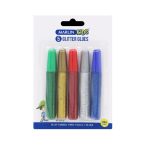 Marlin Kids Glitter Glue 10ML 5 Carded