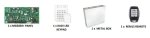 Paradox MG5050+ With K10V LED Keypad 433MHZ Upgrade Kit