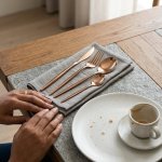 Modern Slim Handle Stainless Steel Cutlery
