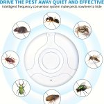 Mosquito Repellent Bug Zapper Portable Intelligent Ultrasonic Insect Repellent Outdoor Pest Repeller Can Be Hung Indoor Pets Tic