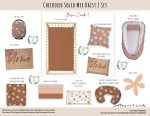 Cot Duvet Bedding Checkered Solid Mix Daisy 2 Set