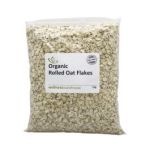 Bulk Organic Oat Flakes 1KG