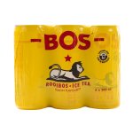 Bos Lemon Flavoured Ice Tea 6 X 300 Ml Cans
