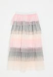 PoP Candy Tiered Mesh Maxi Skirt - Multi