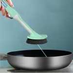 Refillable Soap Dispenser Cleaning Brush Upgraded Model