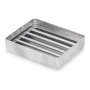 Soap Dish With Drain In Matt Stainless-steel Nexio