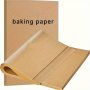 Value Pack 50/100PCS Parchment Paper Baking Sheets 15.24 20.32 Cm Precut Non-stick Parchment Paper For Baking Cooking Grilling Frying And Steaming - Unbleached Kitchen Gadgets