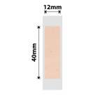 NB759 - - D11 D101 D110 H1S - 12X40MM - 155 Kraft Labels