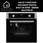 Falco 7 Function Fan Assist Digital Built-in Oven - 60CM BIL67TB2-B1