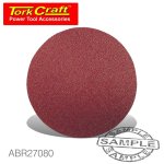 SanDisk Sanding Disc 125MM No Hole 80 Grit 10 PACK Hook And Loop