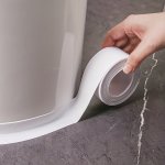 Self-adhesive Waterproof Caulk Strip - Moisture-resistant Bathroom Sealing Tape Prevents Moisture & Mold Beautiful Edge Finish F