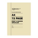 College Books F m 72P A4 Speckled Pack Of 10