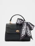 Andi Lock Top Handle Bag - 0 Black