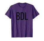 Bdl Hartford Connecticut Airport Code Lists Bdl T-Shirt