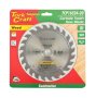 Tork Craft Saw Blade Tct 165X24T 20/16MM Contractor Wood