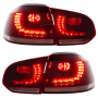 Supapartz Compatible With Vw Golf 6 GTI Sequential Tail Lights