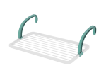 10M Anti-rust Plastic Balcony Wing Dryer - Balcony 10 Ressina