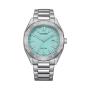 Eco-drive Men's Blue Dial Stainless Steel Sport Watch