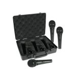 Behringer XM1800S Dynamic Vocal Microphone 3-PACK