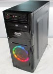 Fire Desktop PC With Rgb Fan Intel Core I3 6GB RAM 500GB HD Dvdrom Win 11 Pro Etc