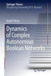 Dynamics Of Complex Autonomous Boolean Networks Hardcover 2015 Ed.