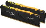 Kingston Hyper-x Rgb Fury 32GB 16GB X 2 DDR4-3000 PC4-24000 CL15 1.35V Desktop Memory Module