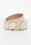 Calvin Klein Re-lock Jacquard Belt - Sand