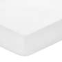 200 Thread Count 100% Cotton Percale Fitted Sheet White - Super King Xlxd 218X202X35CM