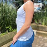Back Cross 2-IN-1 Vest Light Blue - Light Blue XL