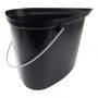 Bulk Pack 2 X Plastic Triangle Builders Bucket - 12 Litres