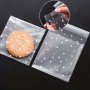 100pcs Reusable & Resealable Clear Cellophane Bags - Durable OPP Plastic For Candy Biscuits Bakery Party Favors & Small Business Packaging