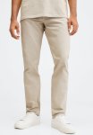 Bob Straight Leg Jeans - Beige