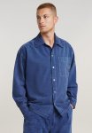 G-star Raw Boxy Fit Shirt Lslt Wt Illinois Ecru Chambray - Faded Ciel Blue Gd