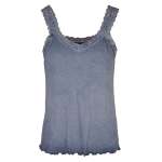 LaCie Lace Trim Overdyed Cami - Blue Free