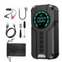 2-IN-1 Portable Car Jump Starter & Cordless Tyre Inflator Air Pump - Black