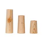Cylinder Candle Holder - Small Black