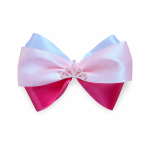 Pink Princess Satin Ribbon Bow