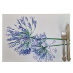Disposable Paper Placemats Agapanthus