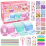 Nano Tape Bubble Kit For Kids Squishy Making Maker Kit Nano Tape Bubbles Toys For Girls Step By Step Guide For Beginner
